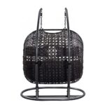 ⁦كرسي مرجيحة راتان أنيق للحدائق والبلكونات – جودة عالية من Shamasy⁩ - الصورة ⁦3⁩