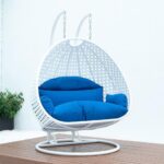 مرجيحة معلقة بيضاء بتصميم أنيق وخامة جاكور فاخرة – صناعة مصرية