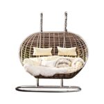 ⁦مرجيحة راتان أنيقة ومريحة – تصميم عصري وجودة عالية من Shamasy⁩ - الصورة ⁦4⁩