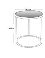 ⁦كرسي مرجيحه معلق رتان أبيض فاخر مع ترابيزة جانبية بتصميم عصري⁩ - الصورة ⁦3⁩