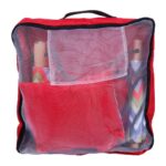 ⁦مرجيحه اطفال من خشب زان أحمر وقماش معالج متعددة الألوان⁩ - الصورة ⁦4⁩