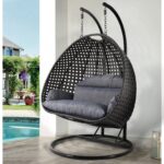 ⁦مرجيحة للكبار للبيع من المعدن والرتان الطبيعي – فخامة وراحة من Shamasy⁩ - الصورة ⁦2⁩