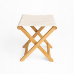 كراسي بحر قماش خشب زان بيج بتصميم عملي