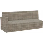 ⁦جلسات خارجية طقم اثاث خارجي مودرن قماش رمادي غامق⁩ - الصورة ⁦6⁩