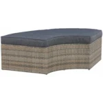 ⁦جلسات خارجية طقم اثاث خارجي مودرن قماش رمادي غامق⁩ - الصورة ⁦9⁩