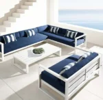 جلسات حدائق خارجية من اثاث خارجي استيل مقاوم للصدأ