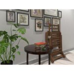 ⁦كرسي خشب هزاز بني قابل للطي من خشب الزان الفاخر⁩ - الصورة ⁦3⁩