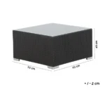 ⁦جلسات خارجية للمنازل من اثاث خارجي رتان فيراني وقماش رمادي أنيق⁩ - الصورة ⁦11⁩