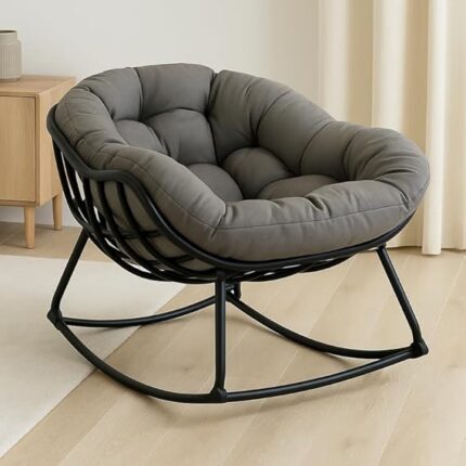 كرسي هزاز حديد