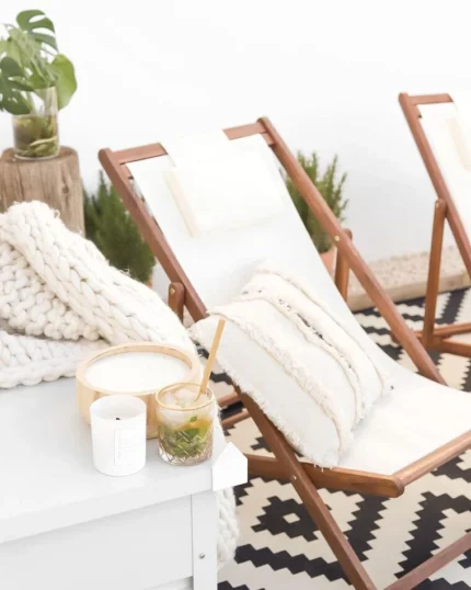 شازلونج خشب