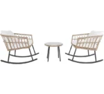 كرسي هزاز حديد