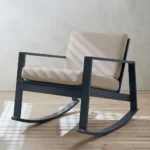 كرسي خارجي حديد 50×50 سم ستيل مودرن مقاوم للصدأ MADE505