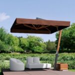 ⁦شمسيات كافيهات برو أمبريلا 300 جانبية 3×3 متر دوارة⁩ - الصورة ⁦2⁩